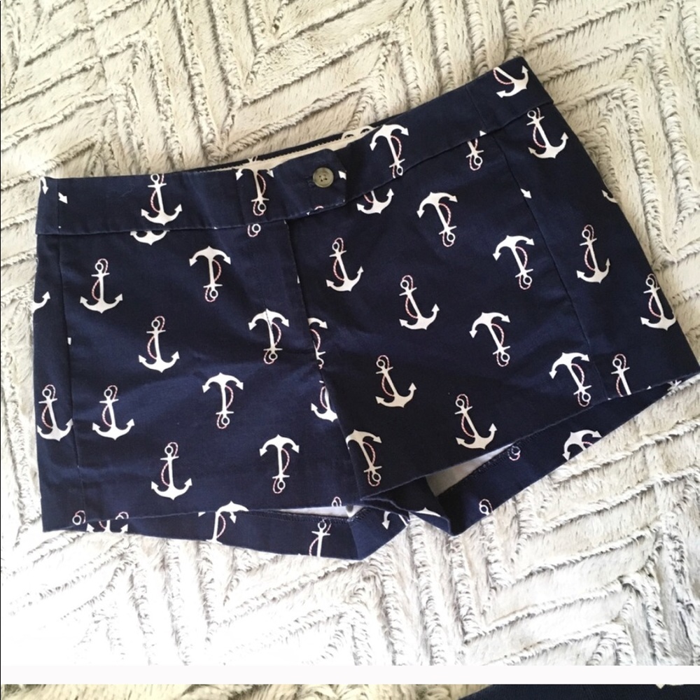J Crew anchor shorts size 4